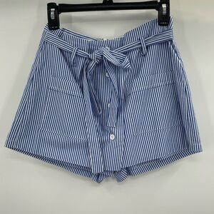 Nwot Women’s seek the label blue stripped skirt size medium